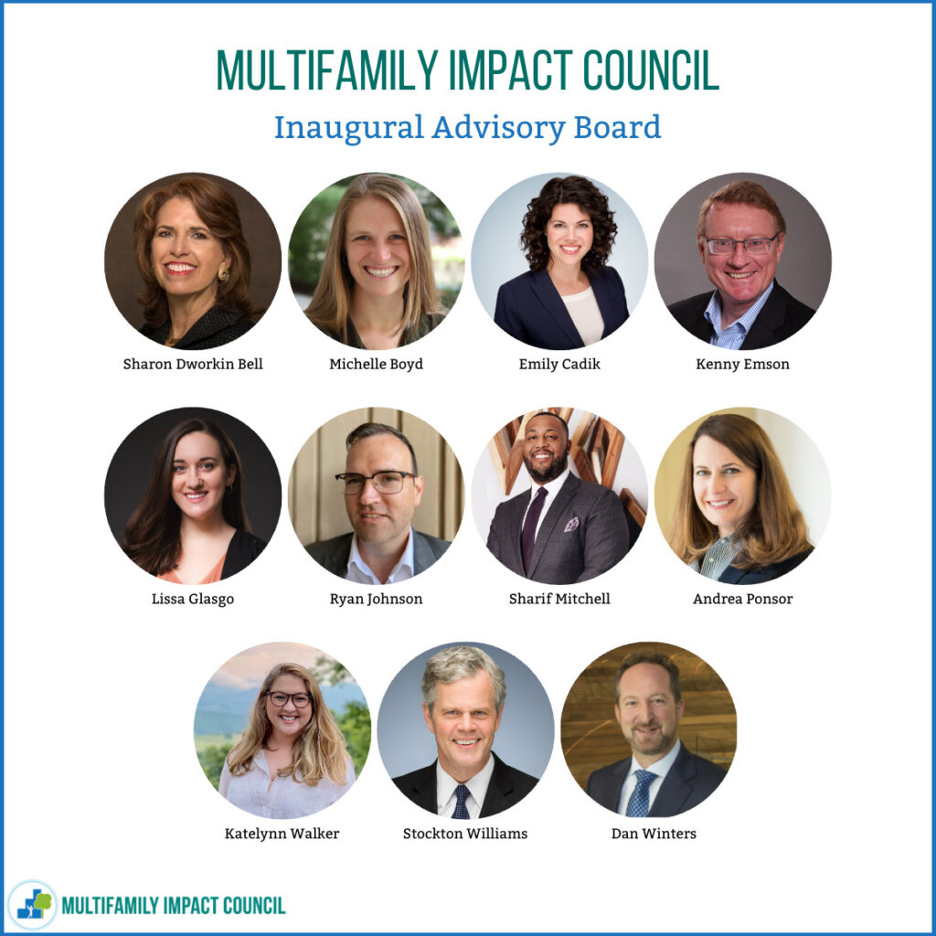 The Multifamily Impact Council inaugural Advisory Board